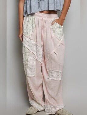 #1588 POL Dusty Rose Wanderer Pants